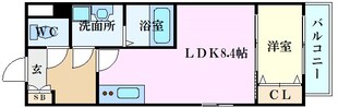 セブンプロート舟入幸町の物件間取画像